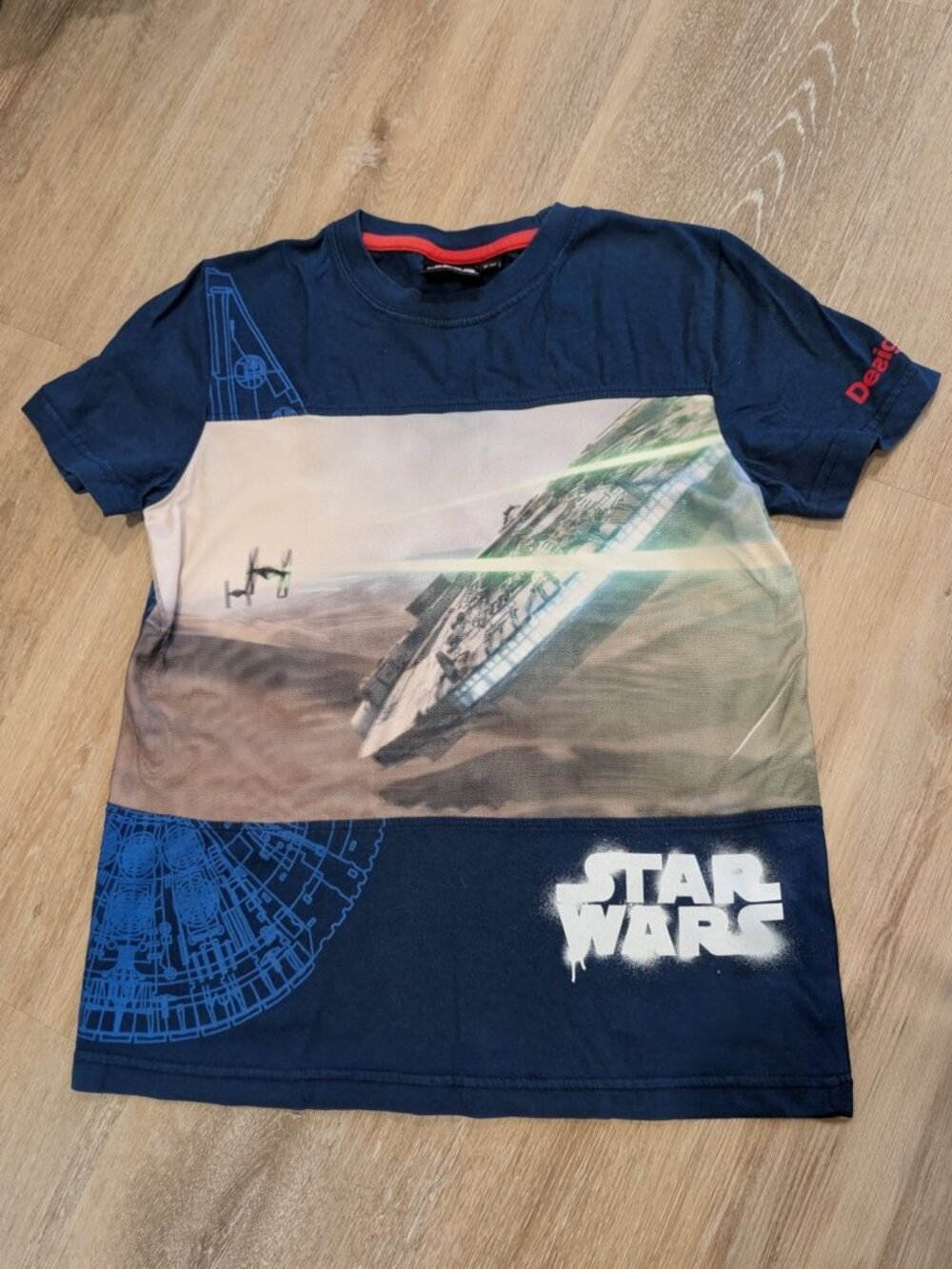 Desigual Kids Star Wars Rebel T-Shirt | Size 10 | Barcelona Collection | Like Ne
